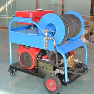Petrol 500mm Pipe Sewer Drain Cleaner Jetting Machine Manual Metal 200bar Pressure New Condition With Water Cleaning Process thumbnail-4