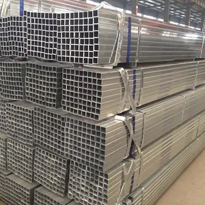 Great Value for Money Q195 Steel Pipethickness 0.5-2.2 Pre Galvanized Square Tube thumbnail-1