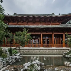 Construction of Traditional Chinese Courtyard Houses (three - Courtyard and Four - Courtyard Houses), su - Style Gardens, and Ancient Wooden Buildings; Ancient Brick - and - Wood - Structured Ancestral Halls thumbnail-1