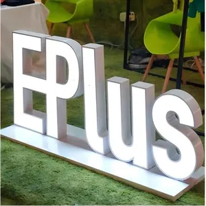 Custom Advertising 3d Led Metal Channel Letters Sign Front Back Lit Outdoor Business Logo For Hospitals Schools Ipx3 Waterproof thumbnail-5