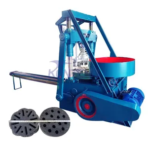 High Quality Smokeless Coconut Shell Charcoal Barbecue Charcoal Rice Husk Charcoal Forming Machine EPC thumbnail-1