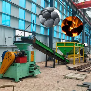 Large Scale Coal Slurry Ball Pressing Line Iron Oxide Powder Ball Press Machine High Pressure Ball Making Machine EPC thumbnail-1