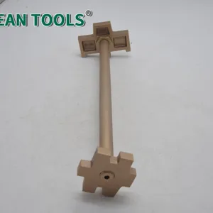 Non-Sparking Double Head Drum Wrench, 350mm, Beryllium Bronze, 70x70mm & 95x70mm Drive Ends, Industrial Grade thumbnail-3