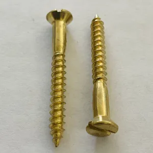 American Imperial Countersunk Slotted Drive Wood Screw thumbnail-1