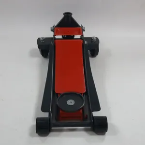 Hydraulic 3 Ton Horizontal Service Trolley Jack for Garage Floor Use thumbnail-1