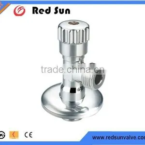 M*M Polishing Nickelplate Brass Angle Valve for Water thumbnail-1
