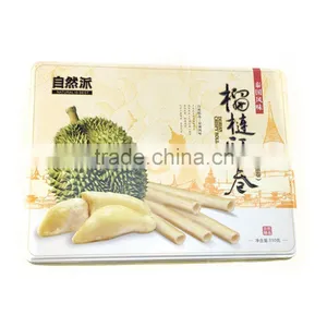 Rectangular Fashionable Biscuit Tin Box thumbnail-2