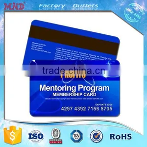 MDC110 Customized Plastic Card With Magnetic Stripe thumbnail-5