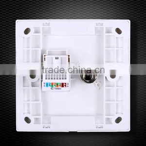 Easy Cleaning White Computer Satellite Socket thumbnail-3