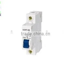 Circuit Breaker for DIN Rails,DZ47-63 MCB Mini Circuit Breaker thumbnail-1