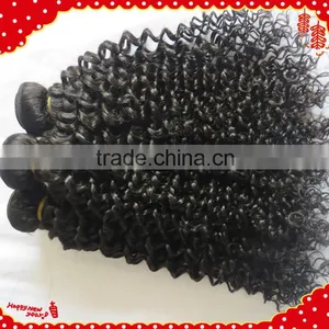 Made in China Available Kinky Curly Virgin Hair Extensions thumbnail-1