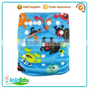 JC Trade Snaps Closure Designer Cloth Diaper All In One Nappies thumbnail-1
