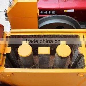 FL1-25 Semi-automatic Hydraulic Interlocking Manual Brick Making Machine/how to Build Earth Homes thumbnail-3