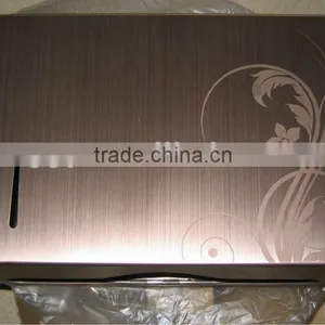 Z-fold Stainless Steel Toilet Paper Dispenser D-NF218G thumbnail-1