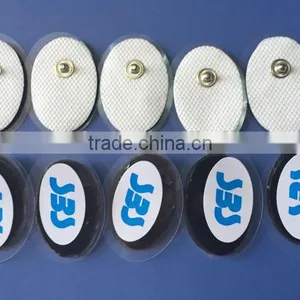 Small Oval Reusable TENS/EMS Unit Electrode Pads thumbnail-5