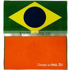100% Organic Cotton Beach Towel Flag Double Beach Towel thumbnail-1