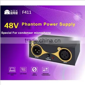 XOX 48V Phantom Power Supply With USB Cable for Any Condenser Microphone Music Recording Equipment thumbnail-1