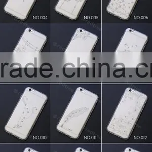 Diamond Clear Soft TPU Mobile Phone Case Cover for Iphone 5s 6s 6plus 7 thumbnail-6