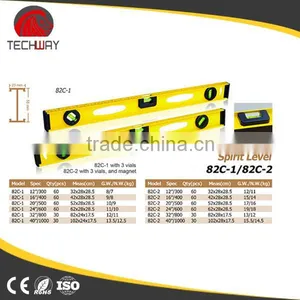 Construction Tools 3 Vials Aluminium Spirit Level thumbnail-1