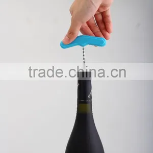S/S+ABS 11.5*9.4*1 Colorful Kitchen Small Red Wine Opener thumbnail-4