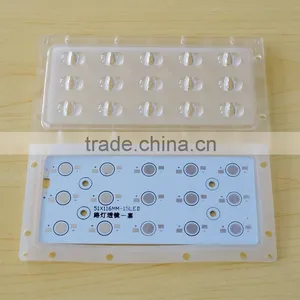 3x5 LM-80 LED Street Lens With PCB Plate for Gas Station Lamp thumbnail-4
