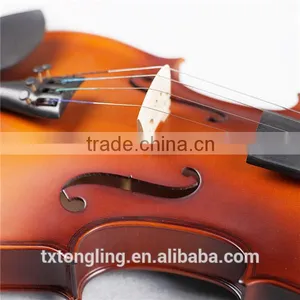 Flamed Matt Violin Pattern Ebony or Jujube Brand Violin 4/4 TL003-3B thumbnail-5