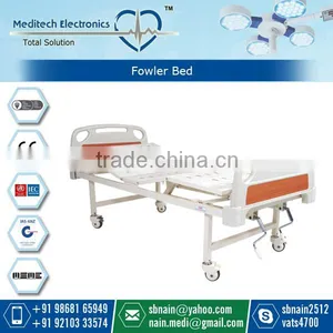 Heavy Duty Fowler Hospital Bed Equipment for Critical Care thumbnail-1