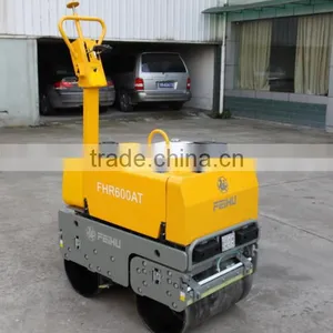 Gasoline Hydraulic Walk Behind Vibratory Road Roller Compactor FHR600C thumbnail-6
