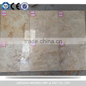 Polished Yellow 60*60 Travertine Tiles thumbnail-2