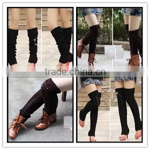 Thigh High Socks Knit Socks Knit Boot Socks Boot Socks Knee Socks , Serratula Booties Womens Leg Warmers thumbnail-1