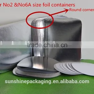 OEM Cardboard Lid for Foil Container thumbnail-1
