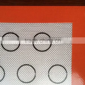 FDA LFGB 40x30cm Grade Silicone Macarons Baking Mat thumbnail-2