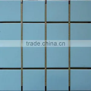 Hot Sale/73X73mm Light Blue Ceramic Floor Tiles thumbnail-1