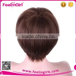 Wholesale Cheap Human Hair Full Half Lace Blonde Wig thumbnail-6