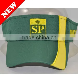 100% Cotton Sun Visor Cap thumbnail-1