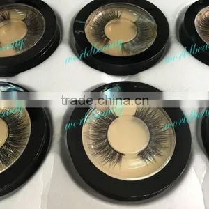 100% Siberian Luxury Mink Fur Strip Eyelashes thumbnail-4