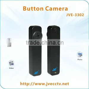 Mini Hidden Button Camera for T-shirt With 640*480 Resolution, 30fps JVE-3302 thumbnail-1