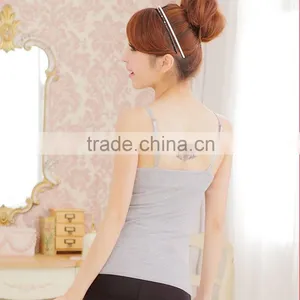 Women Tank Top Ladies Tops With Mould Cup thumbnail-4