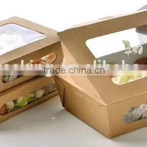 Food Grade Kraft Paper Take-out Packaging Box,fast Food Packaging Box thumbnail-2