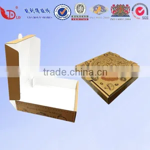 Easy Take Pizza Box Manufacturer Corrugated Paper Custom Pizza Box thumbnail-2