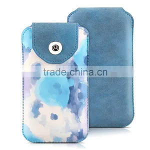 Universal Soft PU Smart Phone Pouch Bag thumbnail-3
