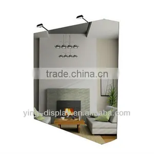 Hot Sales Advertising Flat Velcro Pop up Banner Of Tensioned Membrane Structure thumbnail-1