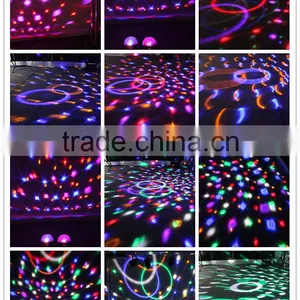 Rgb LED Stage Magic Ball Light Mini RGB Disco DJ Ball Stage Lighting Wholesale thumbnail-4