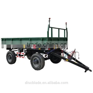Un-Dumping 2 Axle 6 Tons Farm Trailer thumbnail-1