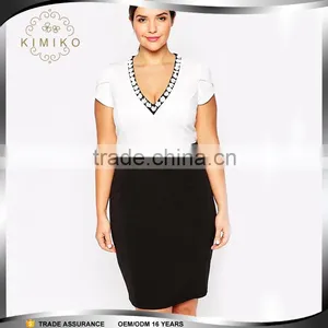 China Supplier Big Size Fat Women Dress Patterns thumbnail-1