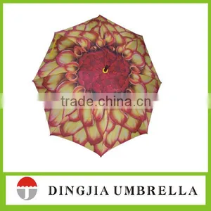 Semi-auto Open Straight Umbrella With Customized Print thumbnail-1
