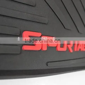 Custom Full Set Branded Logo Auto Car Floor Mats For KIA SPORTAGE thumbnail-4