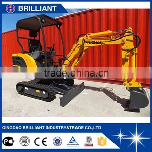 Chinese Cheap Mini 1.5 Ton Excavator For Sale Price (YC15-8) thumbnail-1