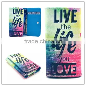 OEM Beautiful Pattern PU Leather Case Cover,Customized Flip Case For Iphone 7 thumbnail-3