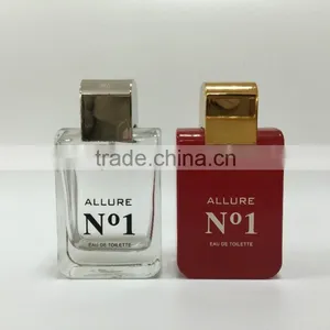 110ml Red Rectangle Perfume Glass Bottle Hotsale thumbnail-2